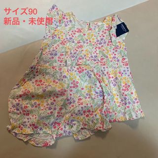 ニシマツヤ(西松屋)の女の子服　花柄セットアップ(その他)