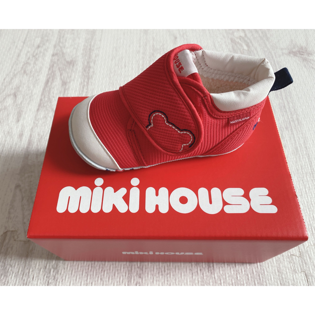 mikihouse - 【美品】ミキハウス ファーストシューズ ベビーシューズ mikihouse - 【美品】ミキハウス ファーストシューズ ベビーシューズ
