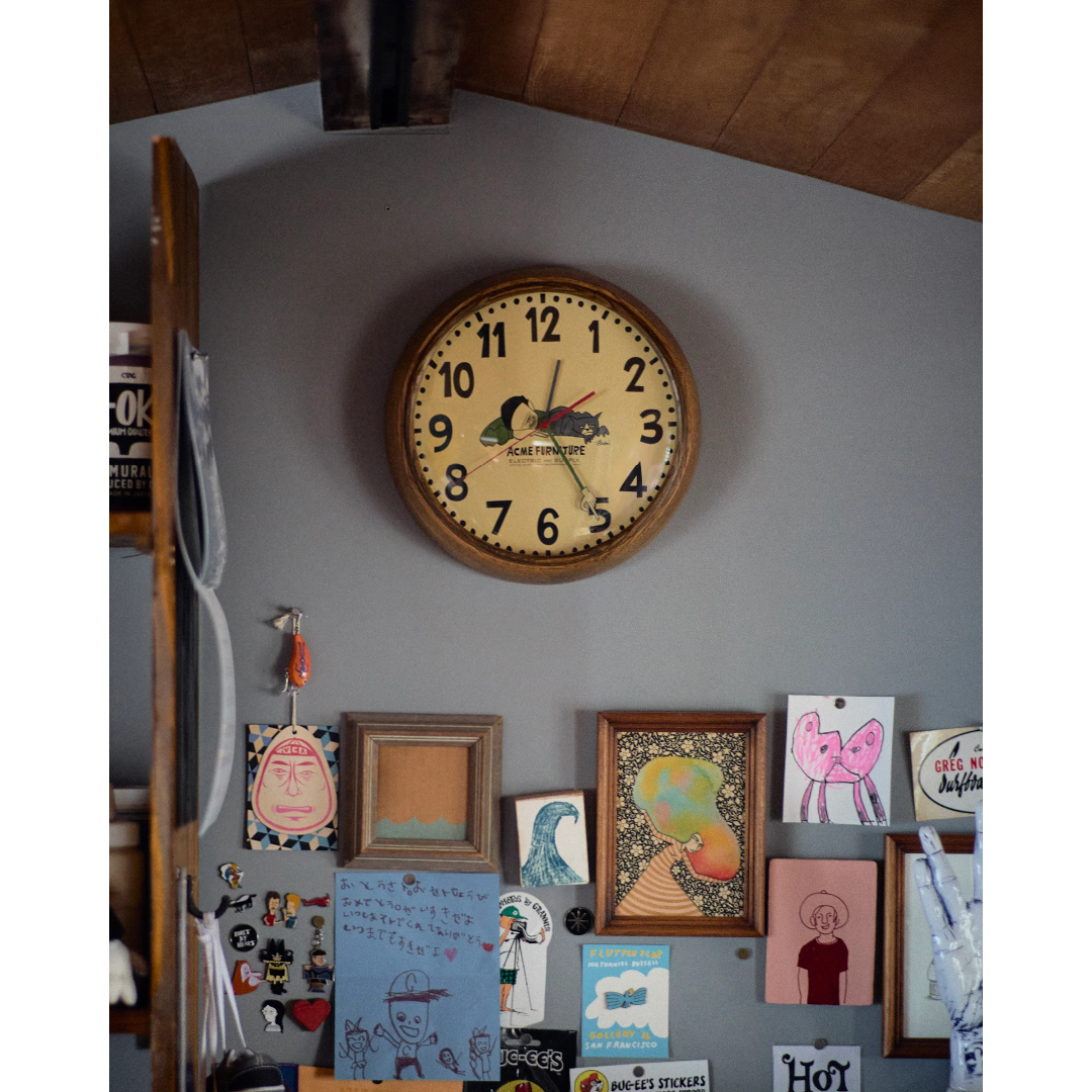 ACME40th×YUSUKE HANAI WALL CLOCK 花井祐介 購入ファッション ...