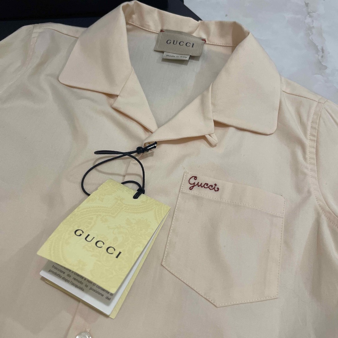 Gucci(グッチ)のGUCCI チルドレン　ブラウス　新品未使用　24m キッズ/ベビー/マタニティのキッズ服女の子用(90cm~)(ブラウス)の商品写真