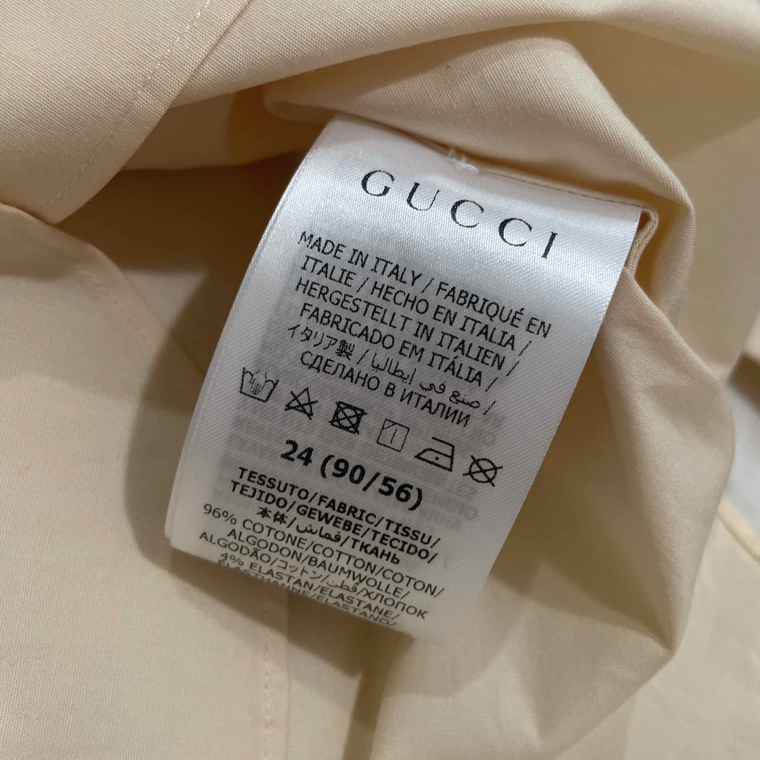 Gucci(グッチ)のGUCCI チルドレン　ブラウス　新品未使用　24m キッズ/ベビー/マタニティのキッズ服女の子用(90cm~)(ブラウス)の商品写真