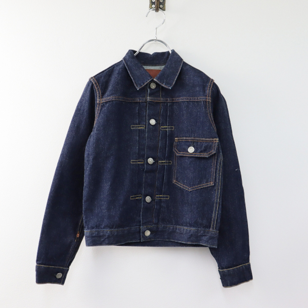 Gジャン/デニムジャケットLENO & Co リノ BRENDA TRUCKER JACKET デニムジャケット 01/インディゴ アウター L1801-JJ001【2400013401333】