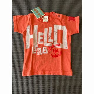 ベベ(BeBe)のべべ　Tシャツ　オレンジ　80㎝(Ｔシャツ)