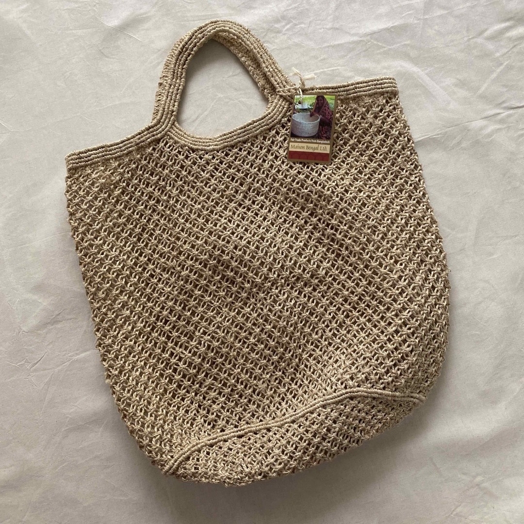 新品 未使用 ロンハーマン 編みバッグ