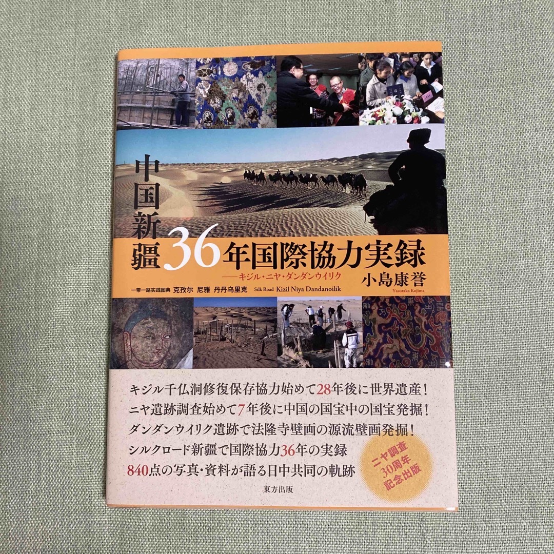 中国新疆３６年国際協力実録 キジル・ニヤ・ダンダンウイリク エンタメ/ホビーの本(人文/社会)の商品写真