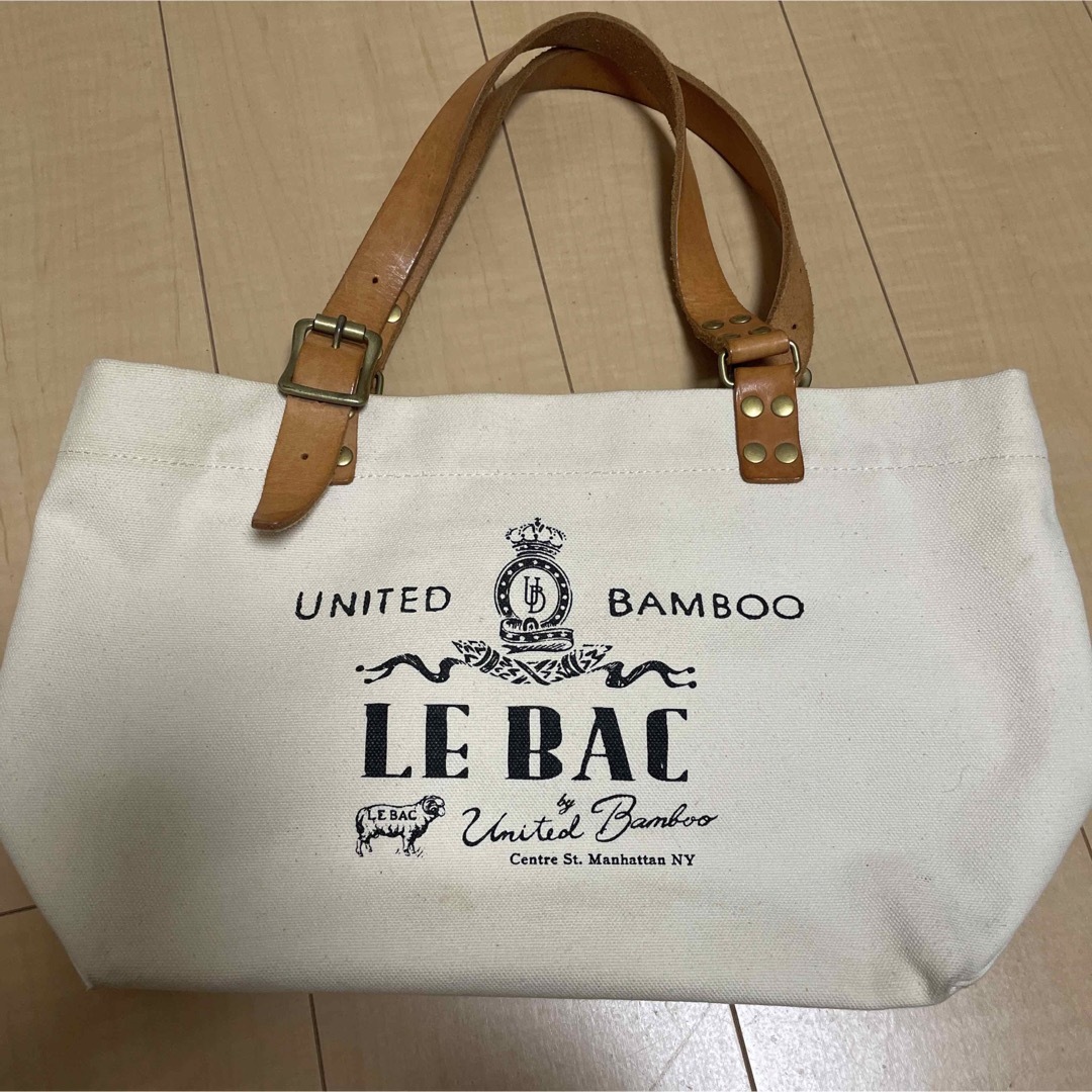 united bamboo(ユナイテッドバンブー)のユナイテッドバンブー　UNITED BAMBOO  トートバッグ　中？ レディースのバッグ(トートバッグ)の商品写真