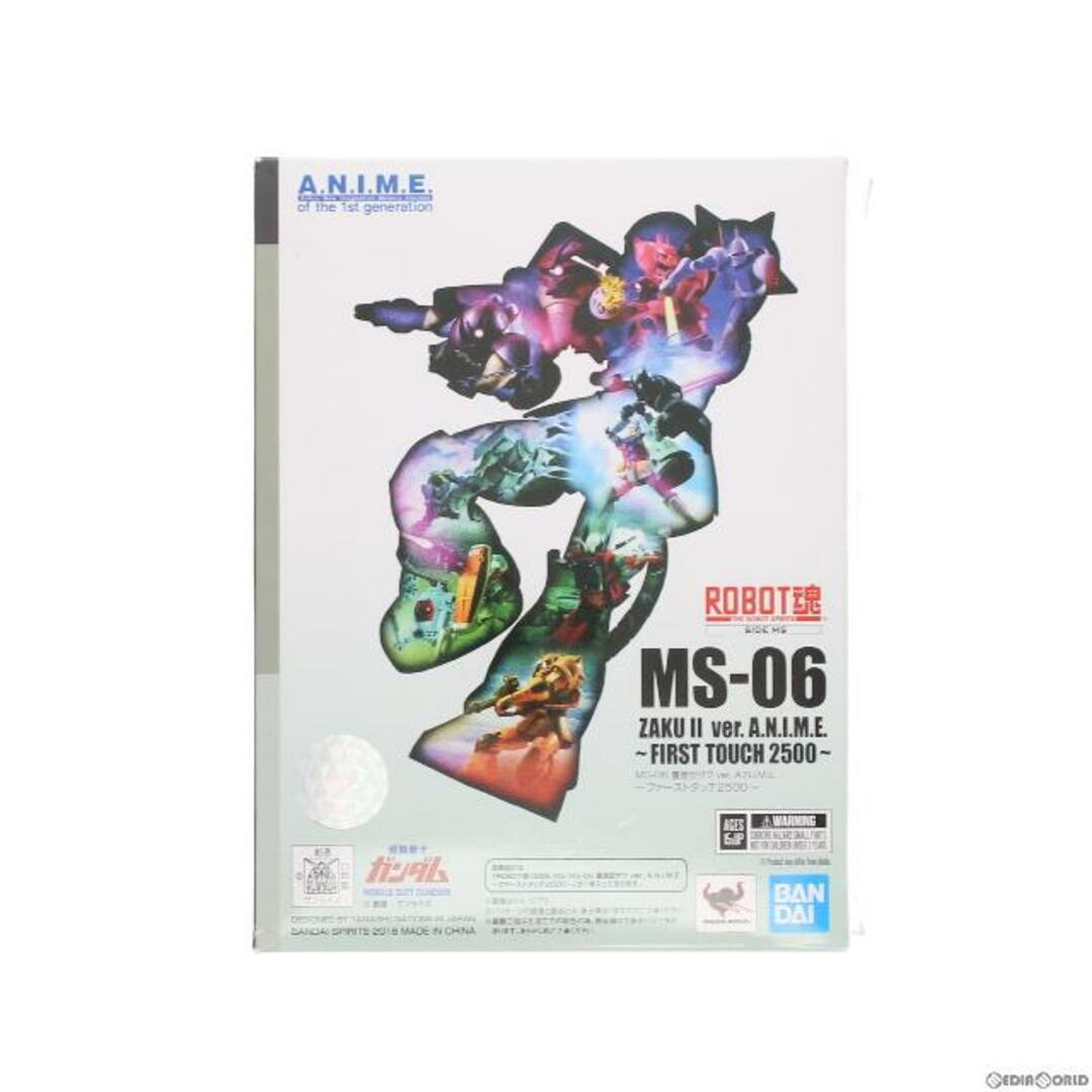 ROBOT魂(SIDE MS) MS-06 量産型ザク ver. A.N.I.M.E.〜ファーストタッチ2500〜 機動戦士ガンダム 完成品 可動フィギュア 魂ネイション2018&魂ウェブ商店限定 バンダイスピリッツ