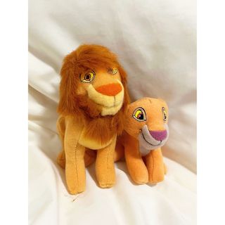 ディズニー(Disney)のライオンキング　ミニぬいぐるみ　シンバ　キアラ(ぬいぐるみ)