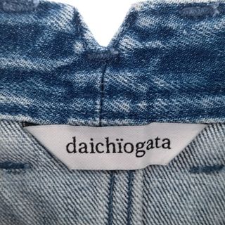 daichiogata ダイチオガタ 22SS ワイドデニムパンツ デニム インディゴ
