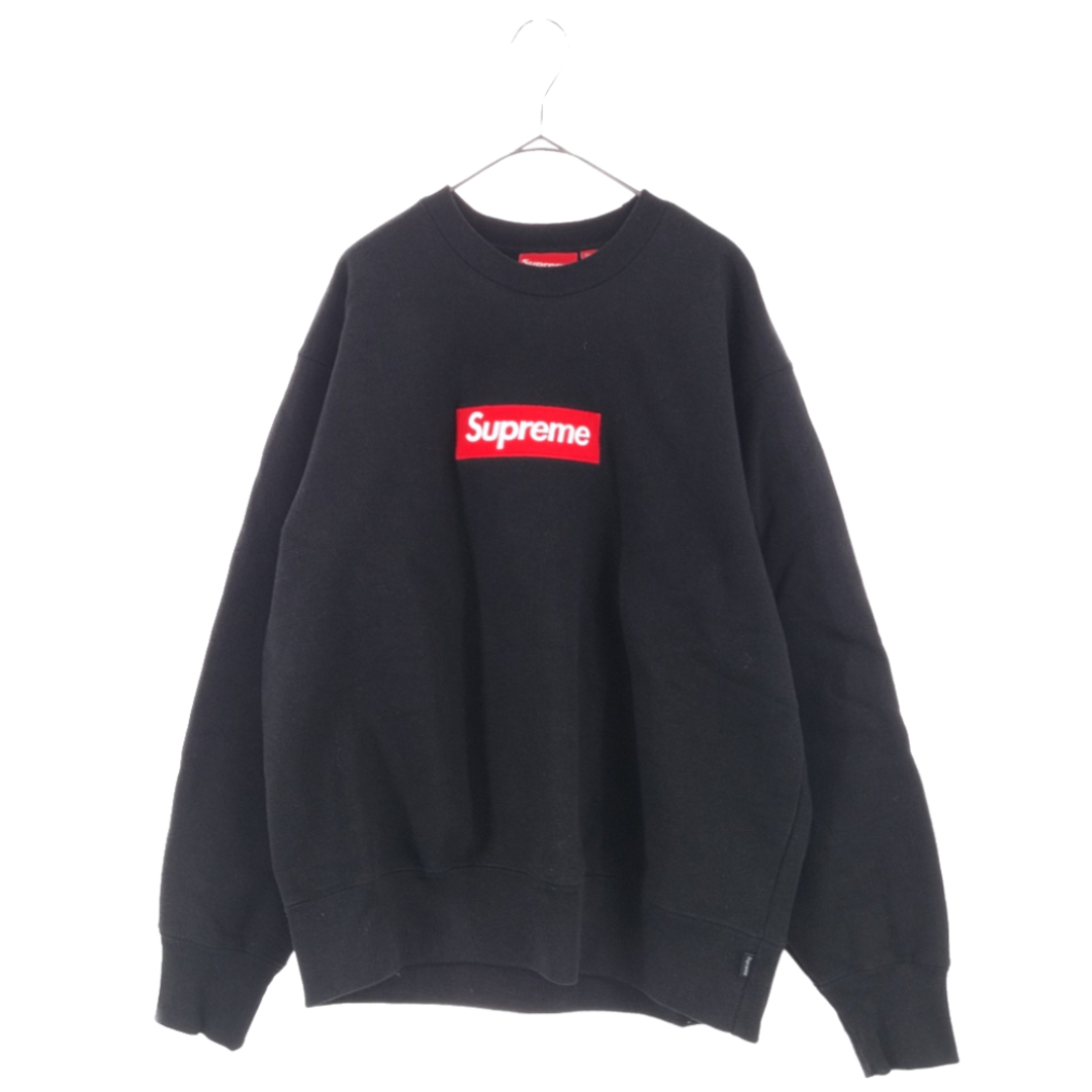 SUPREME シュプリーム 22AW Box Logo Crewneck ボックスロゴ クルーネック スウェット トレーナー ブラック |  フリマアプリ ラクマ