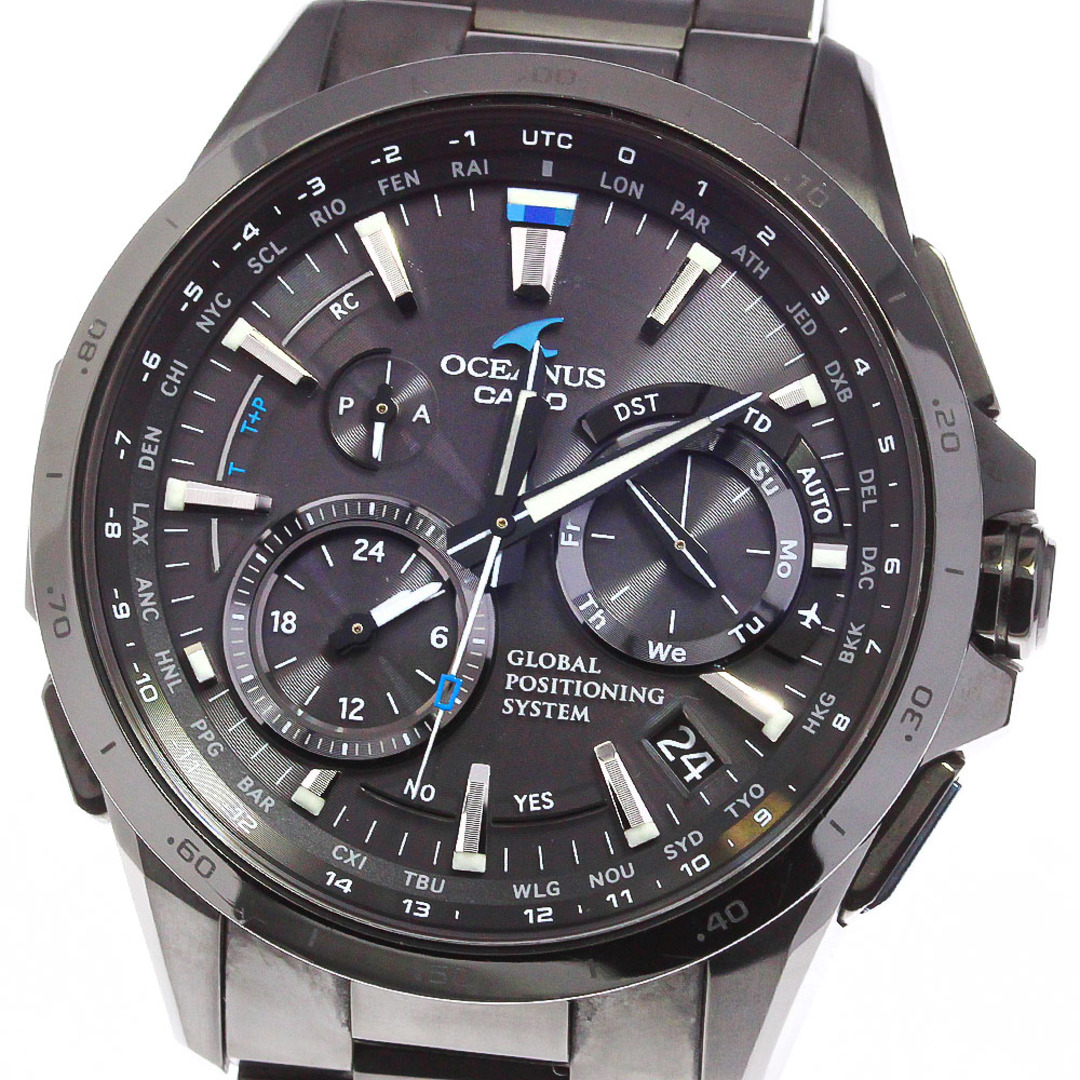 カシオ CASIO OCW-G1000B-1AJF オシアナス ソーラー電波 メンズ _755839