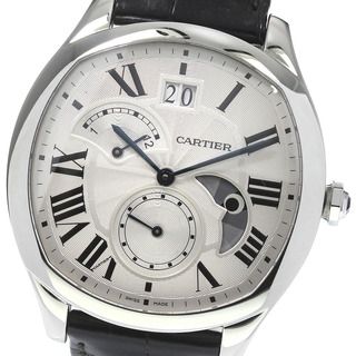 カルティエ(Cartier)のカルティエ CARTIER WSNM0005 ドライブ ドゥ カルティエ ラージデイト セカンドタイムゾーン デイ/ナイト 自動巻き メンズ 美品 _757045(腕時計(アナログ))