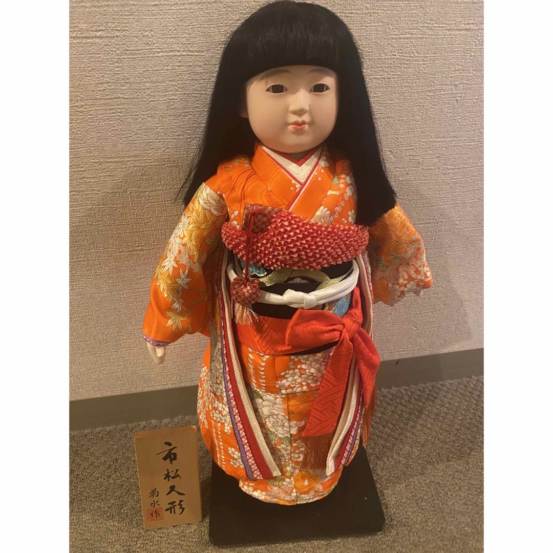 菊水作 市松人形 54センチの通販 by シナモン's shop|ラクマ
