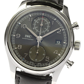 インターナショナルウォッチカンパニー(IWC)のIWC IWC SCHAFFHAUSEN IW390404 ポルトギーゼ デイト スモールセコンド クロノグラフ 自動巻き メンズ 良品 保証書付き_756663(腕時計(アナログ))