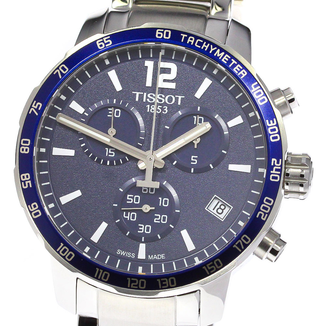 TISSOT(ティソ)のティソ TISSOT T095.417.11.047.00 T-スポーツ クロノグラフ デイト クォーツ メンズ 美品 箱・保証書付き_756685 メンズの時計(腕時計(アナログ))の商品写真
