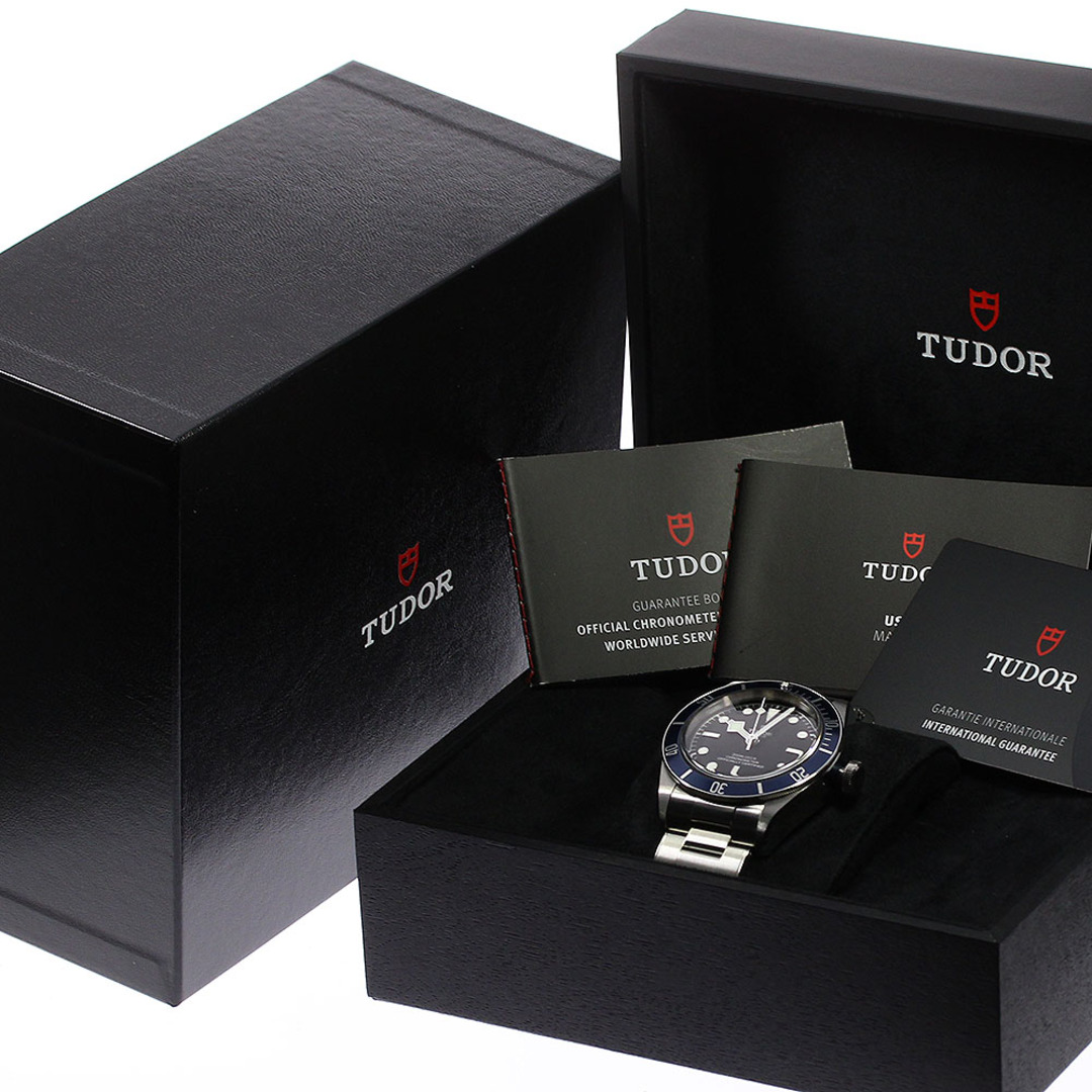 チュードル TUDOR 79230B ヘリテージ ブラックベイ 自動巻き メンズ 極美品 箱・保証書付き_758831