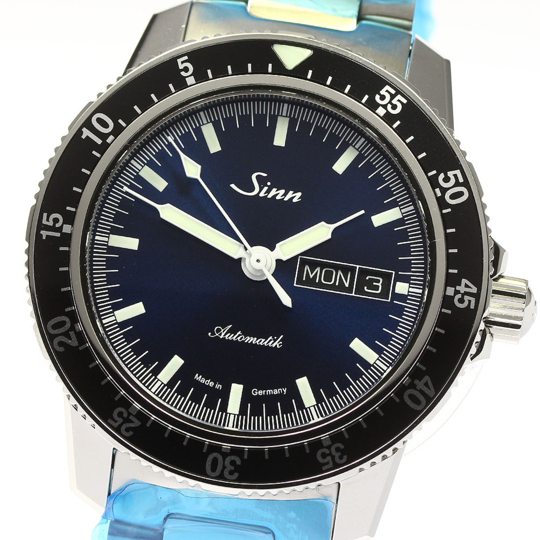 ジン Sinn 104.ST.SA.I.B デイデイト 自動巻き メンズ 未使用品 箱付き_758782