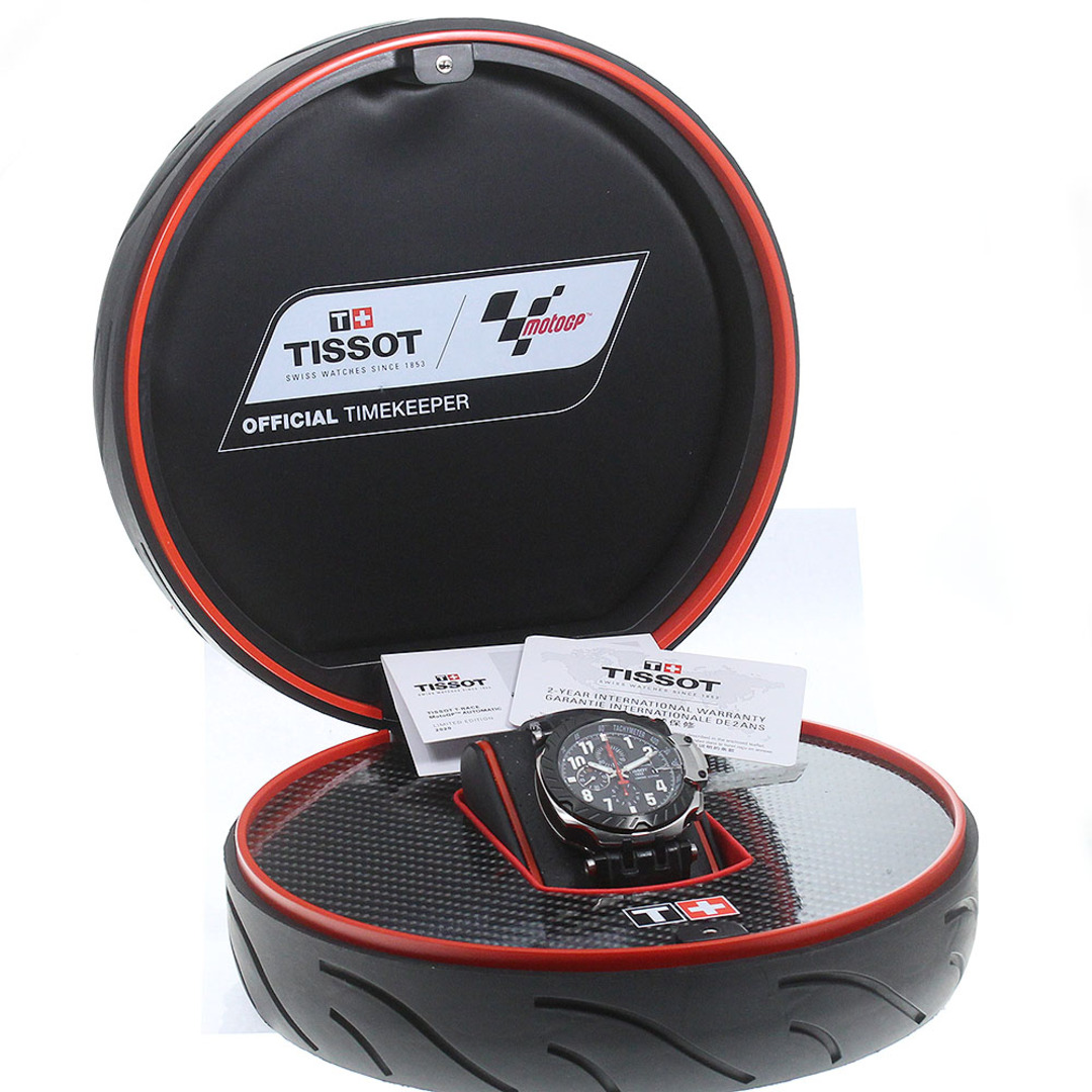 ティソ TISSOT T115.427.27.057.00 T-Race MotoGP クロノグラフ 自動巻き メンズ 良品 内箱・保証書付き_759019