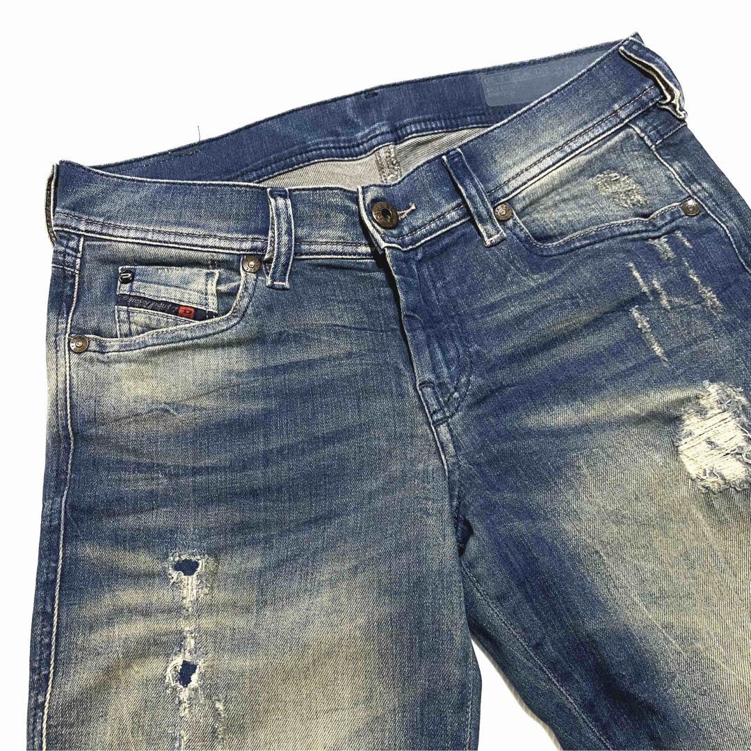 DIESEL(ディーゼル)のDIESEL FRANCY Blue Eyecons スキニー ストレッチ レディースのパンツ(デニム/ジーンズ)の商品写真