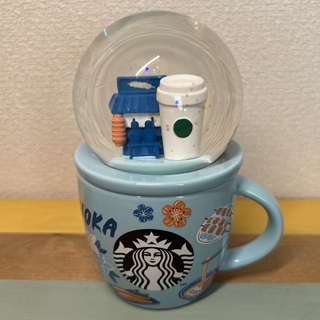 スターバックスコーヒー(Starbucks Coffee)の☆レア☆スターバックス　福岡限定　スノードーム(置物)