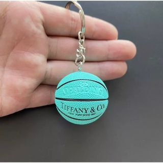 ティファニー(Tiffany & Co.)のTiffany&Co バスケットボールキーホルダー SPALDING(キーホルダー)