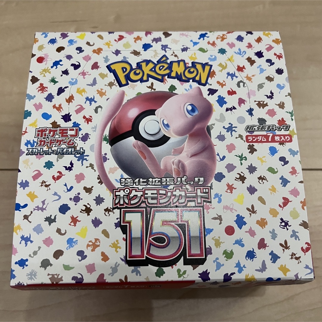 ポケモン - ポケモンカード 151 box シュリンク無し 未開封の通販 by