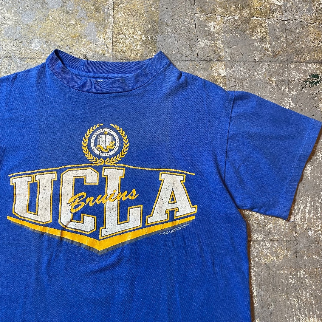 Hanes(ヘインズ)の80s Hanes ヘインズ カレッジロゴtシャツ USA製 M  UCLA メンズのトップス(Tシャツ/カットソー(半袖/袖なし))の商品写真