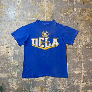 ヘインズ(Hanes)の80s Hanes ヘインズ カレッジロゴtシャツ USA製 M  UCLA(Tシャツ/カットソー(半袖/袖なし))