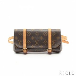 ルイヴィトン(LOUIS VUITTON)のポシェット マレル モノグラム ボディバッグ ウエストバッグ PVC レザー ブラウン(ボディバッグ/ウエストポーチ)