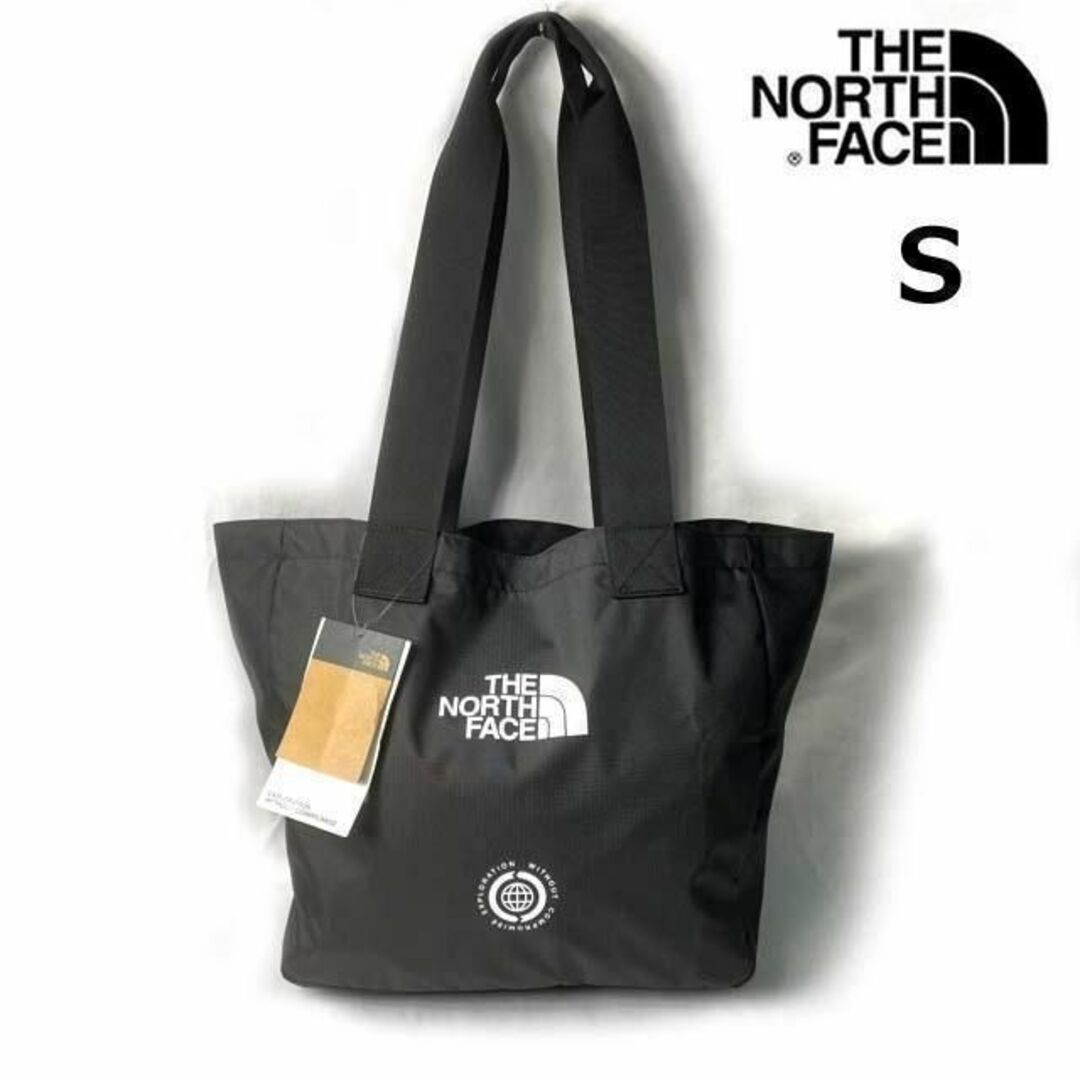 THE NORTH FACE(ザノースフェイス)のノースフェイス トートバック エコバック US限定 耐久性(S)黒 180626 メンズのバッグ(トートバッグ)の商品写真