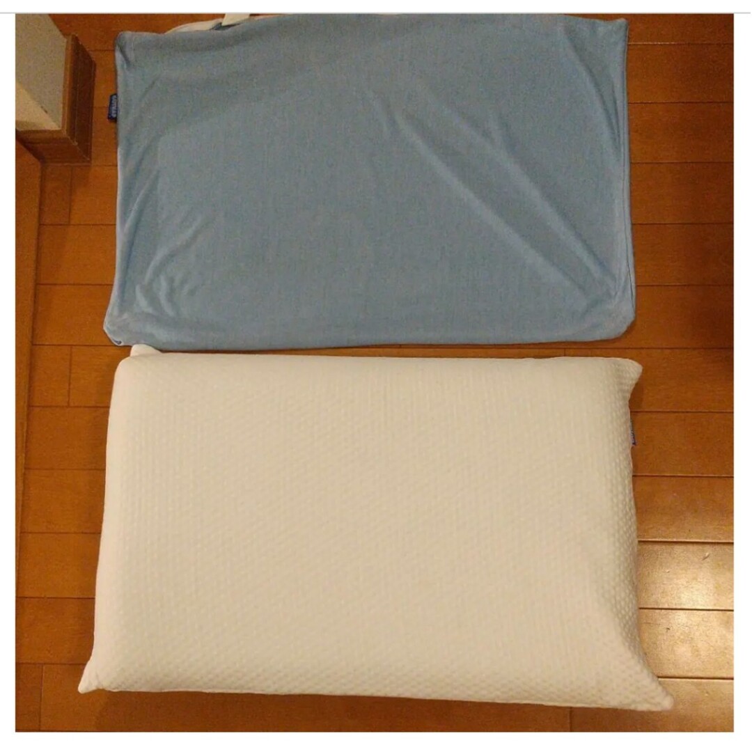 接触冷感カバー付 3D無重力枕 ゼログラビティーピロークール 10.5cm枕 インテリア/住まい/日用品の寝具(その他)の商品写真