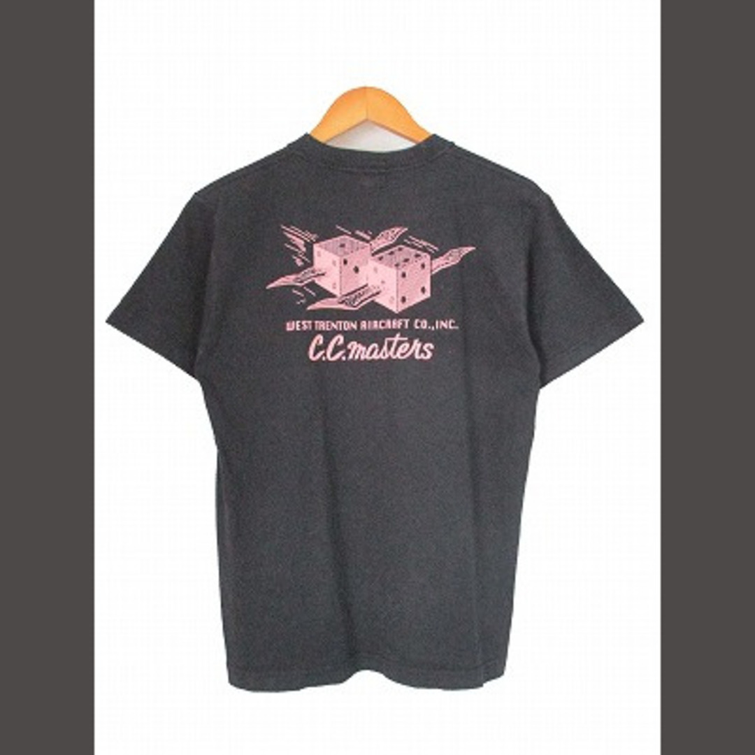 C.C.MASTERS(シーシーマスターズ)のシーシーマスターズ フェローズ プリントTシャツ バックプリント 半袖 S メンズのトップス(Tシャツ/カットソー(半袖/袖なし))の商品写真