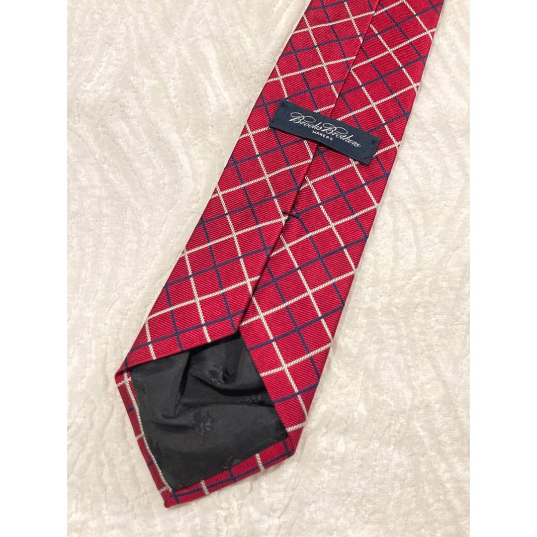 BrooksBrothers ブルックスブラザーズ ネクタイ チェック柄 USA