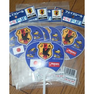 サッカー日本代表 応援フェイスシール(応援グッズ)