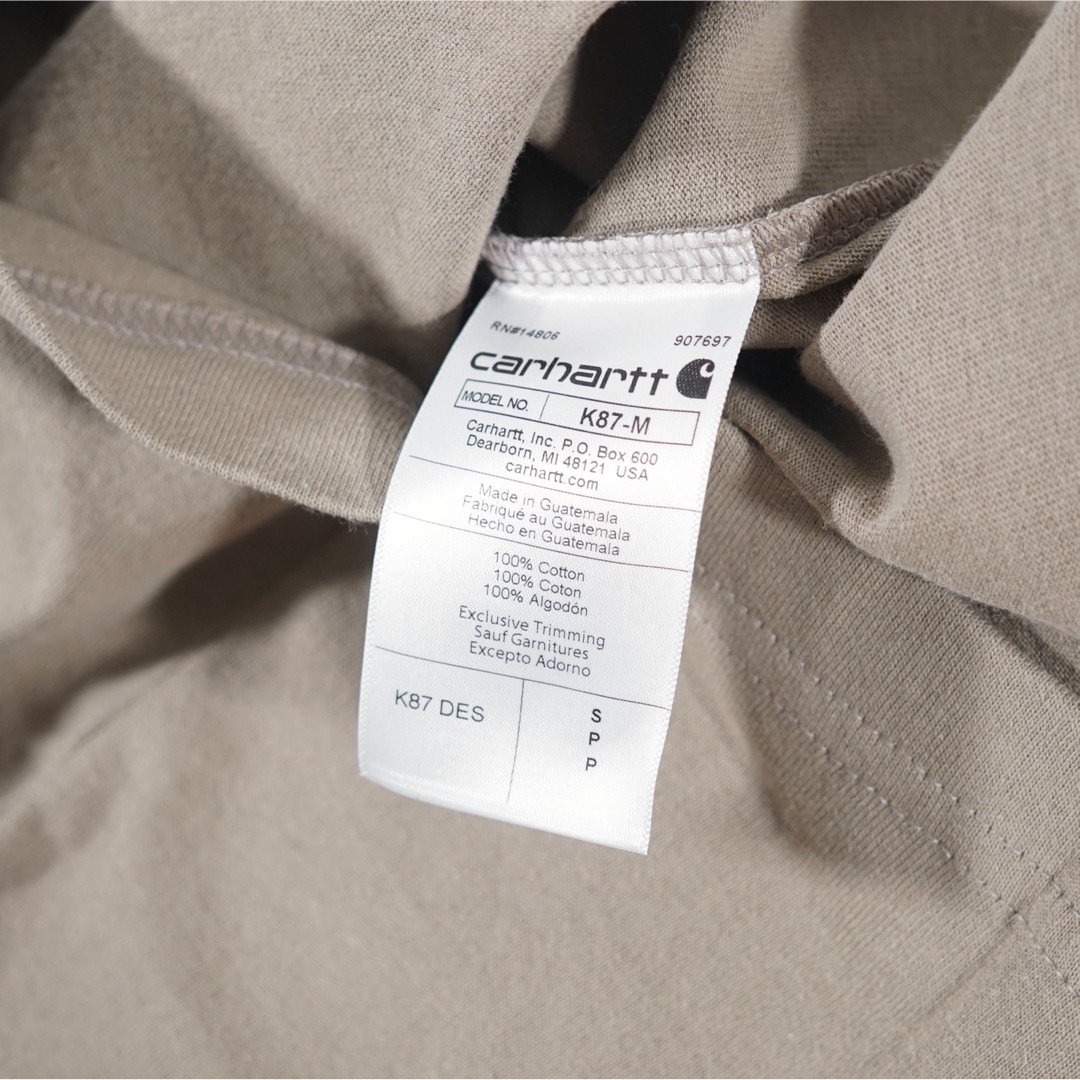 carhartt(カーハート)の新品 正規品 carhartt カーハート ポケットTシャツ デザート S 半袖 メンズのトップス(Tシャツ/カットソー(半袖/袖なし))の商品写真