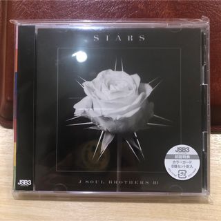 サンダイメジェイソウルブラザーズ(三代目 J Soul Brothers)の三代目JSB CD 「STARS」Blu-ray 特典カラーカード・スマプラ付き(ミュージック)