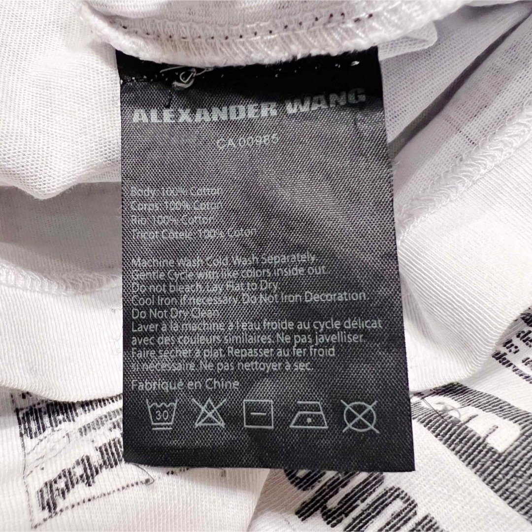 Alexander Wang(アレキサンダーワン)の希少⭐︎alexanderwang アレキサンダーワン ニュースペーパーTシャツ メンズのトップス(Tシャツ/カットソー(半袖/袖なし))の商品写真