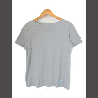 オーシバル(ORCIVAL)のオーチバル オーシバル 半袖Tシャツ 無地 ボートネック グレー 3(Tシャツ/カットソー(半袖/袖なし))