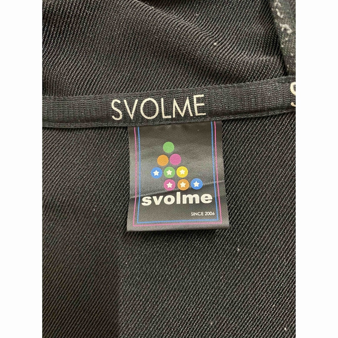 Svolme(スボルメ)のスボルメSVOLMEジップアップパーカー黒Mサイズ メンズのトップス(パーカー)の商品写真