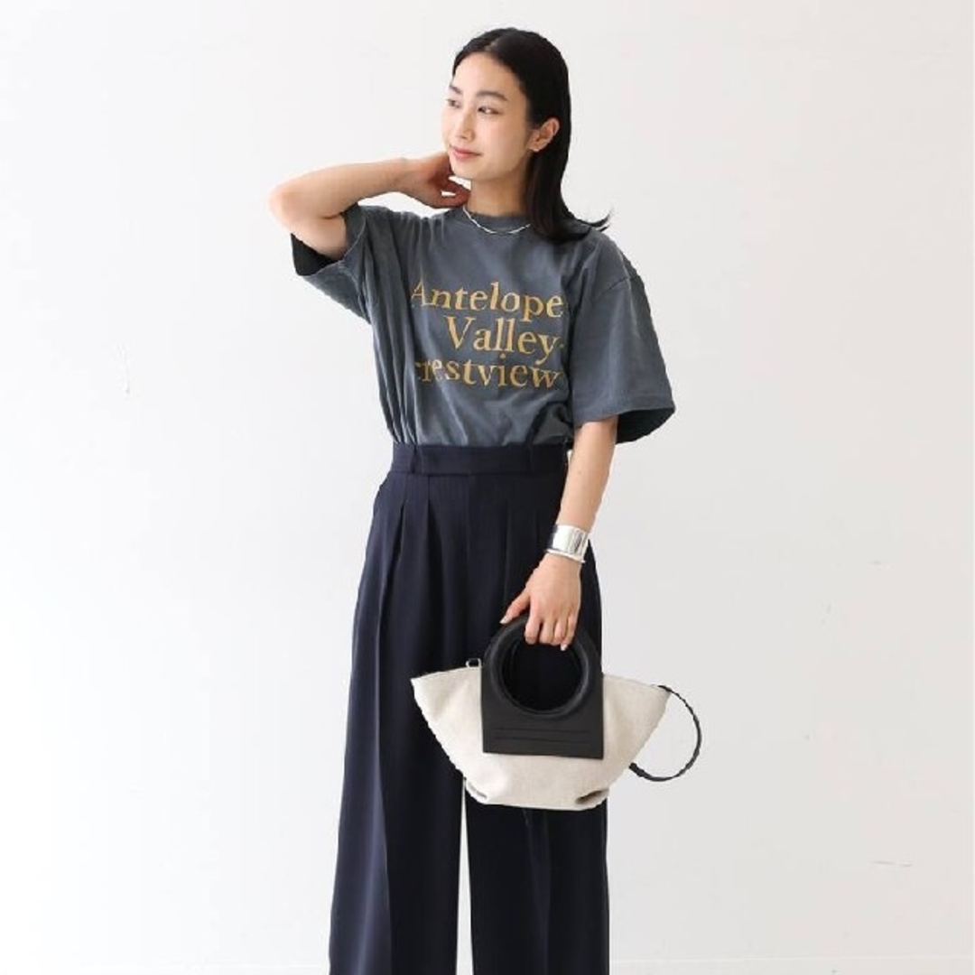 JOURNAL STANDARD(ジャーナルスタンダード)のJOURNAL STANDARD L'ESSAGE　ピグメントプリントTシャツ レディースのトップス(Tシャツ(半袖/袖なし))の商品写真