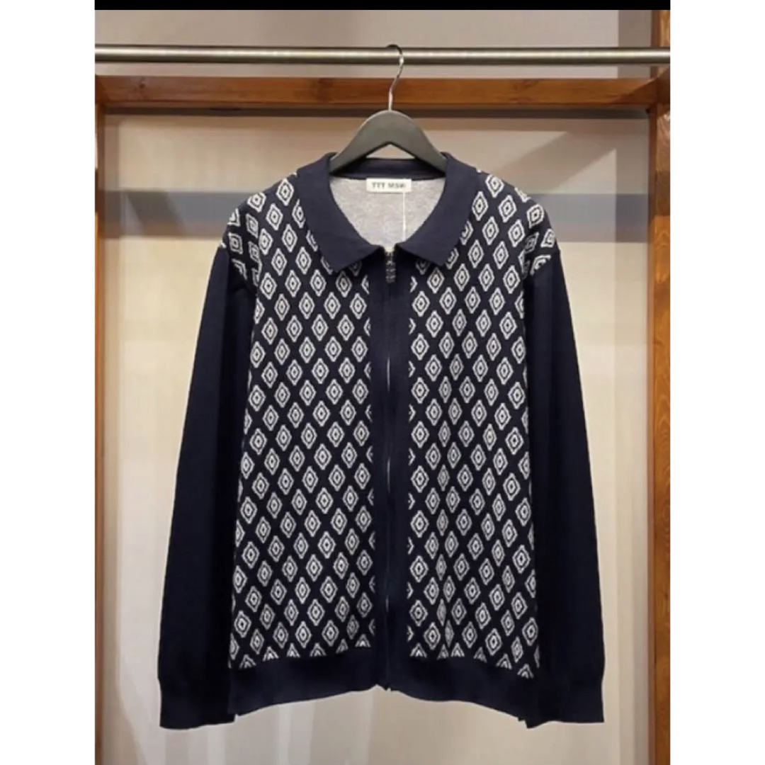 TTT MSW ニットポロカーディガン 23SS Mサイズ | ospsteel.com