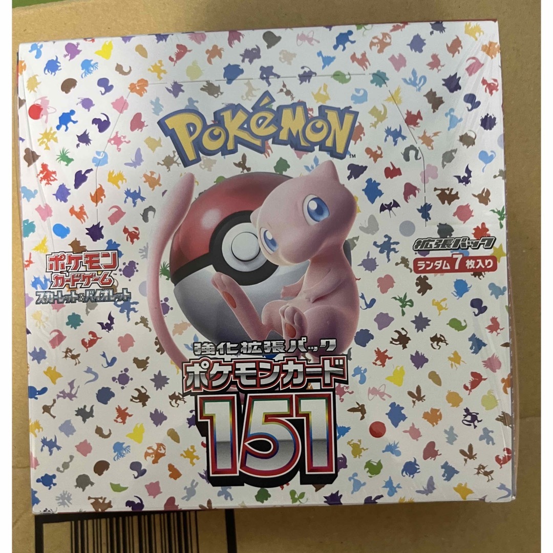 ポケモンカード151 1BOX(シュリンク付き)