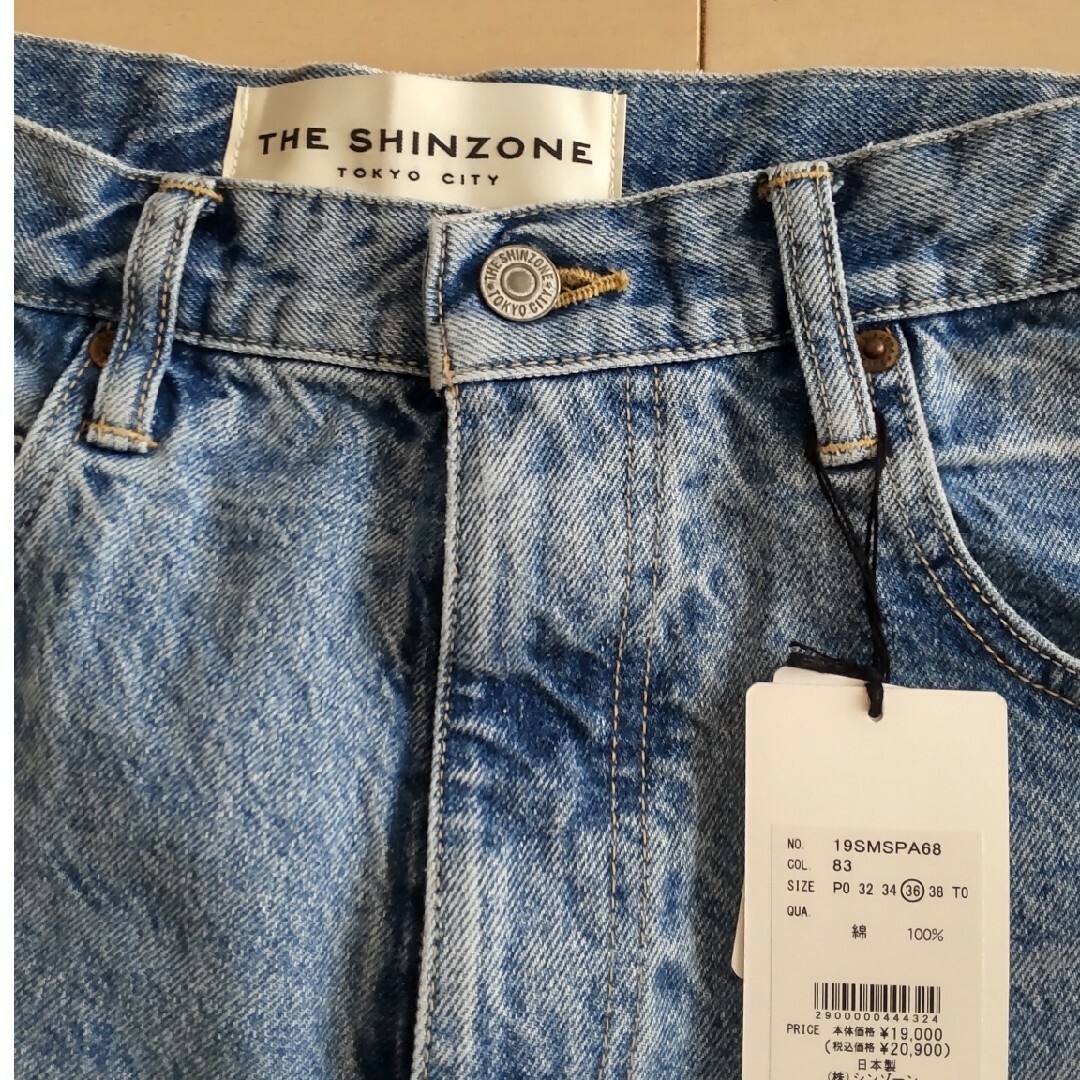 銀座 本店 タグ付き シンゾーン SHINZONE キャロットデニム デニム