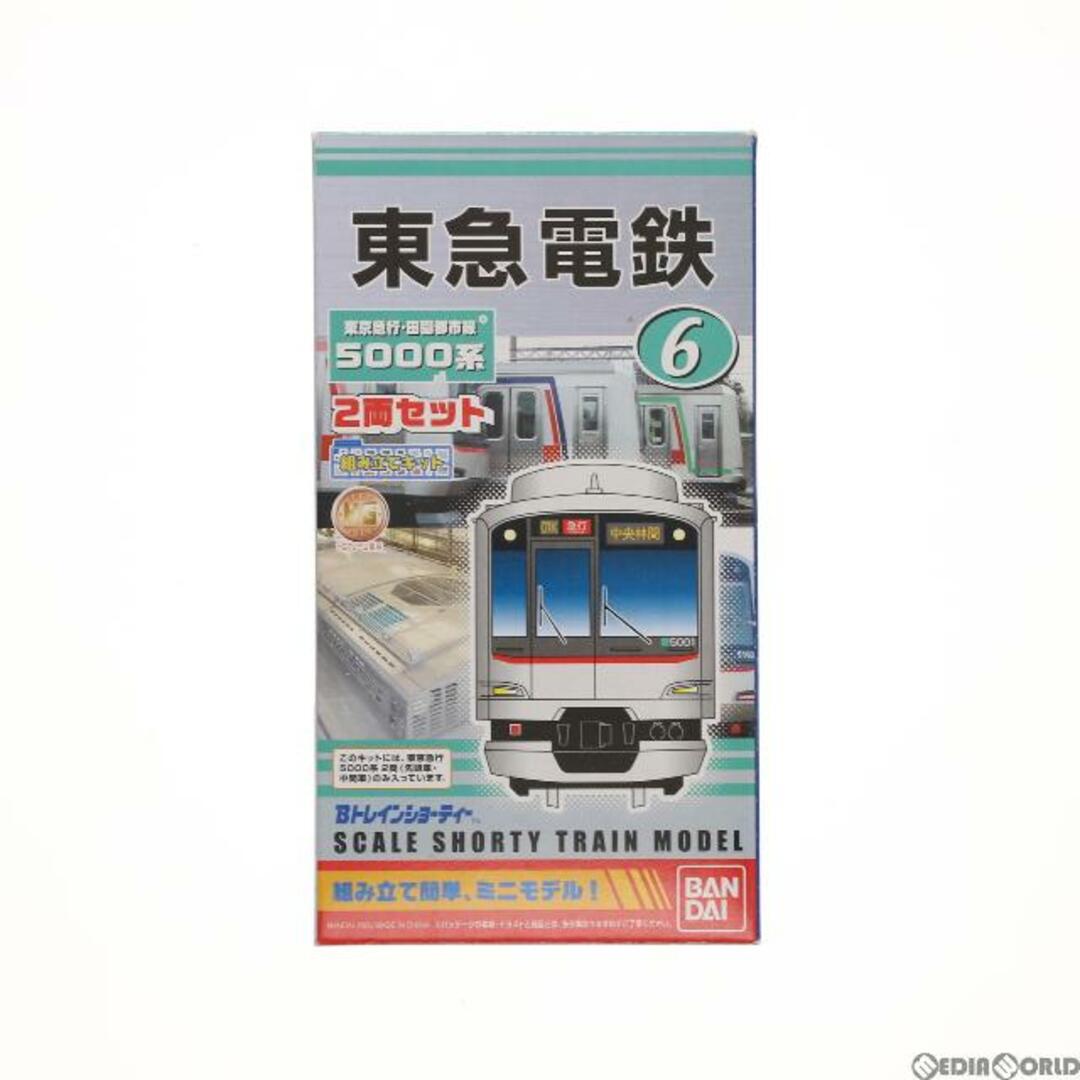 Bトレインショーティー 東急電鉄 東京急行・田園都市線 5000系 2両セット 組み立てキット Nゲージ 鉄道模型 バンダイ