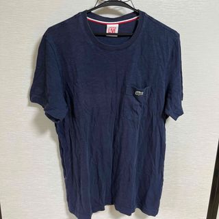 ラコステライブ(LACOSTE L!VE)のラコステ　ティーシャツ　ブラック　黒(Tシャツ/カットソー(半袖/袖なし))