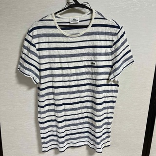 ラコステ(LACOSTE)のラコステ　ティーシャツ　ボーダー(Tシャツ/カットソー(半袖/袖なし))