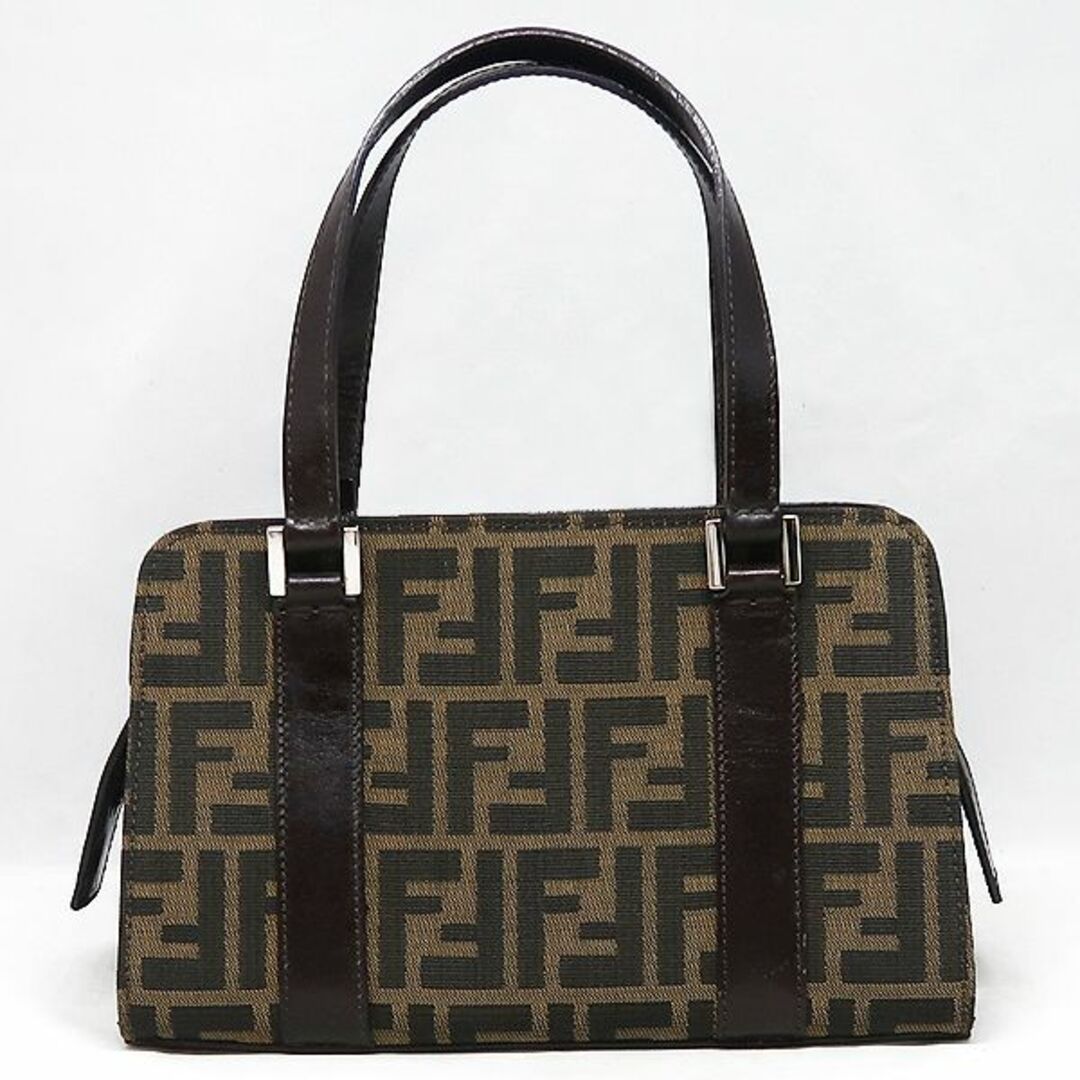 FENDI - 美品 FENDI フェンディ ズッカ柄 ミニバッグ 三角 バッグ ミニ ...