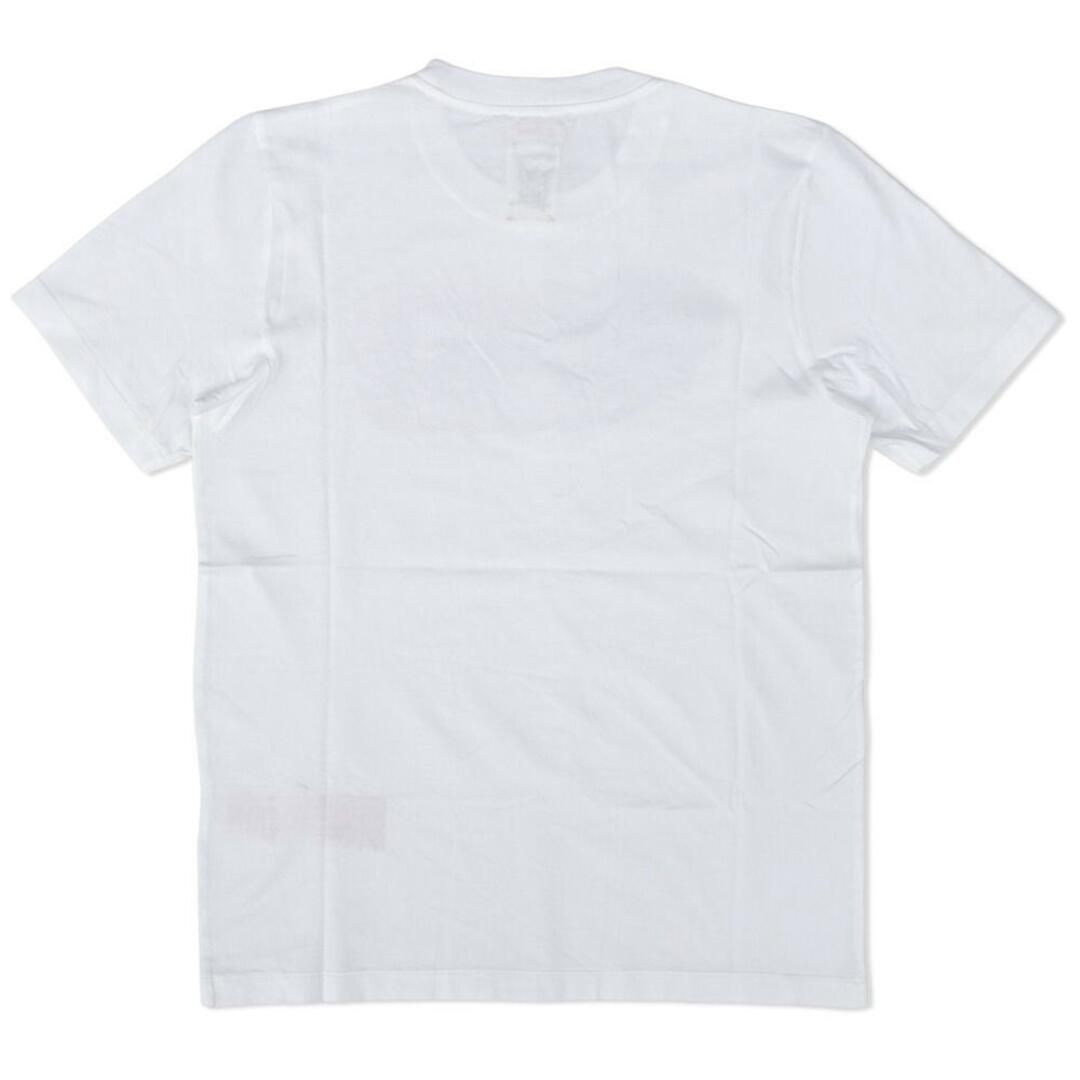 メンズ ロゴ半袖Tシャツ HUMU0198PB ホワイト 50サイズ