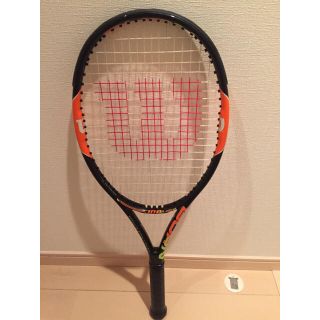 ウィルソン(wilson)の美品 wilson burn100team テニスラケット(ラケット)