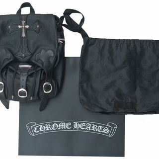 クロムハーツ(Chrome Hearts)のクロムハーツ　レザー　バックパック　クロス(バッグパック/リュック)